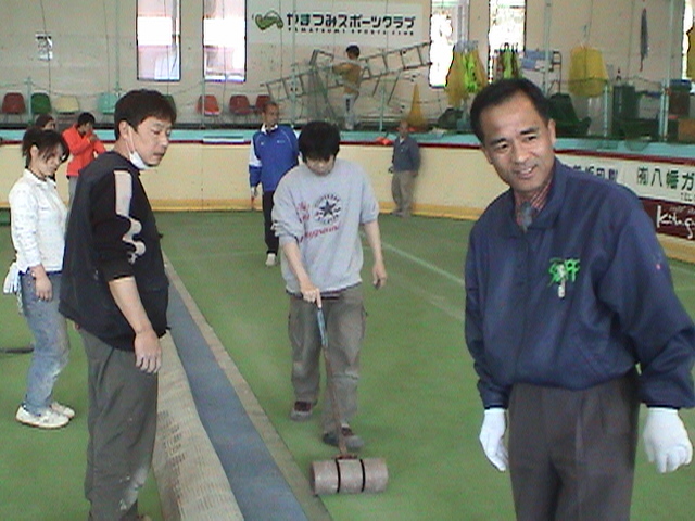 専用の道具がいろいろあります。感心。